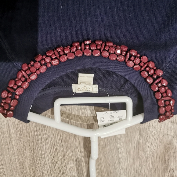 J. crew Necklace embroidered sweatshirt - Picture 5 of 5